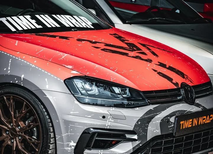 Decal and vehicle lettering