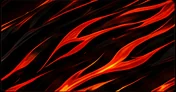 Flames pattern